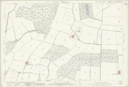 Yorkshire CLV.14 (includes: Allerton Mauleverer With Hopperton; Goldsborough; Great Ribston With Walshford) - 25 Inch Map