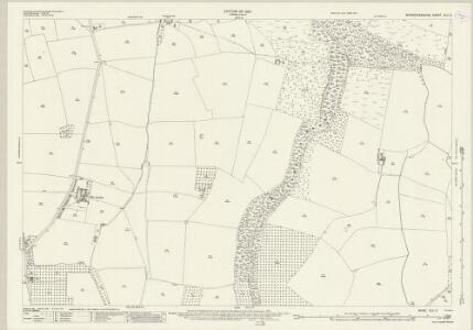 Worcestershire XLII.2 (includes: Bishampton; Church Lench; Hill and Moor) - 25 Inch Map