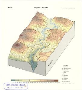 Geologisk kart 111d: Hardangervidda - Blockbild