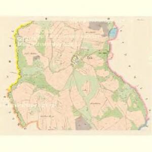 Tyss (Tis) - c7909-1-002 - Kaiserpflichtexemplar der Landkarten des stabilen Katasters
