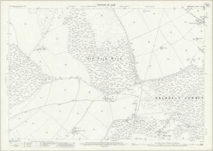 Hampshire and Isle of Wight XLII.15 (includes: Bishops Sutton; Bramdean; Cheriton; Ropley; West Tisted) - 25 Inch Map