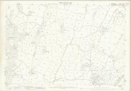 Shropshire XLVII.14 (includes: Chirbury; Church Stoke) - 25 Inch Map