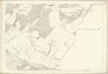 Hampshire and Isle of Wight LXXIII.1 (includes: Denny Lodge; Dibden; Marchwood) - 25 Inch Map