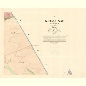 Wltschnau (Wlčnow) - m3441-1-004 - Kaiserpflichtexemplar der Landkarten des stabilen Katasters