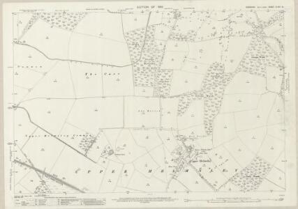 Yorkshire CLVIII.10 (includes: Bossall With Buttercrambe; Sand Hutton; Upper Helmsley; Warthill) - 25 Inch Map