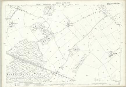 Suffolk LXXXI.3 (includes: Great Wenham; Hadleigh; Hintlesham; Little Wenham; Raydon) - 25 Inch Map