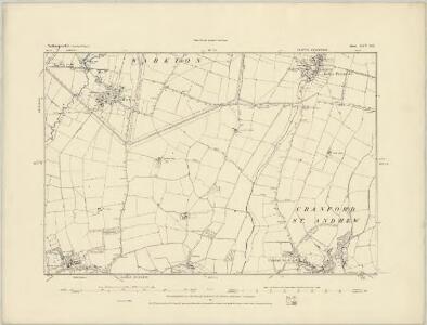 Northamptonshire XXV.SW - OS Six-Inch Map