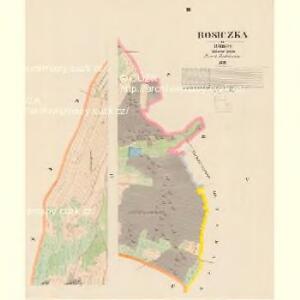 Rosiczka - c6541-1-003 - Kaiserpflichtexemplar der Landkarten des stabilen Katasters