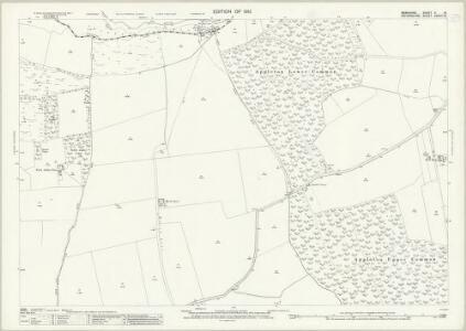 Berkshire V.15 (includes: Appleton with Eaton; Fyfield; Kingston Bagpuize; Northmoor; Tubney) - 25 Inch Map
