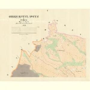 Ober Ratzlawitz - m0817-1-001 - Kaiserpflichtexemplar der Landkarten des stabilen Katasters