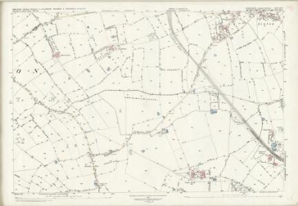 Derbyshire LX.13 (includes: Caldwell; Coton in the Elms; Linton; Netherseal; Rosliston) - 25 Inch Map