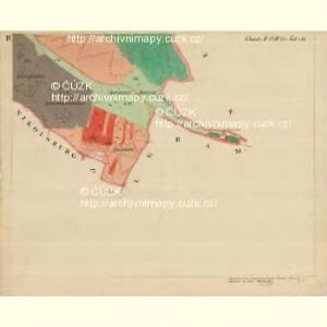 Millowitz - m1808-1-004 - Kaiserpflichtexemplar der Landkarten des stabilen Katasters