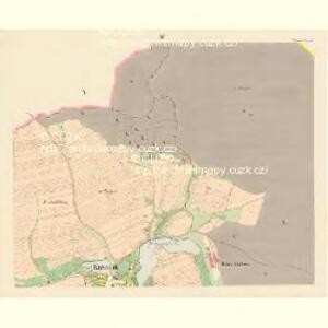 Kasniau (Kaznow) - c3075-1-003 - Kaiserpflichtexemplar der Landkarten des stabilen Katasters