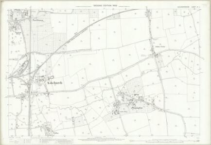 Gloucestershire XII.11 (includes: Ashchurch) - 25 Inch Map