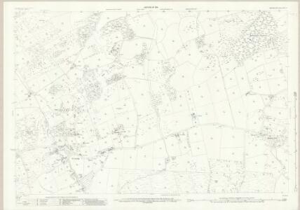 Westmorland XXXIII.14 (includes: Crook; Nether Staveley; Strickland Ketel; Underbarrow And Bradleyfield) - 25 Inch Map
