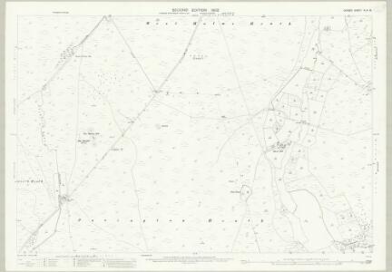 Dorset XLIX.15 (includes: Coombe Keynes; East Holme; East Lulworth; East Stoke; Steeple; Tyneham) - 25 Inch Map