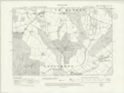 Sussex XLVII.NE - OS Six-Inch Map