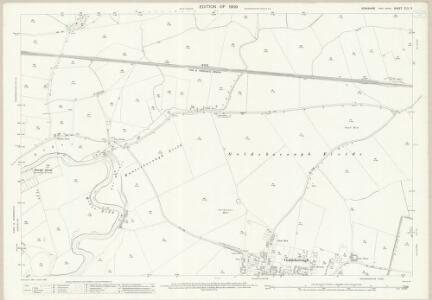 Yorkshire CLV.9 (includes: Flaxby; Goldsborough; Knaresborough Outer; Knaresborough) - 25 Inch Map