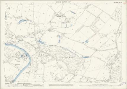Kent XXXI.15 (includes: Boxley; Maidstone) - 25 Inch Map