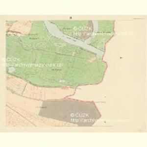 Elbekosteletz (Labsky-Kostelec) - c3375-1-003 - Kaiserpflichtexemplar der Landkarten des stabilen Katasters