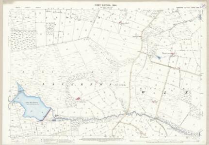 Yorkshire CXVIII.7 (includes: Azerley; Grantley; Laverton; Skelding; Winksley) - 25 Inch Map