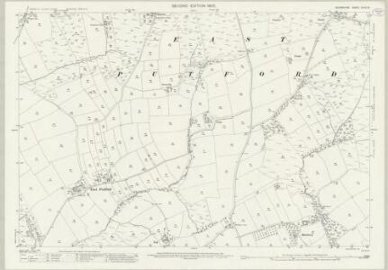 Devon XXVIII.15 (includes: Buckland Brewer; Bulkworthy; East Putford; West Putford) - 25 Inch Map