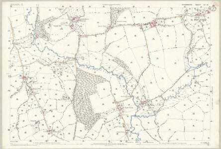 Devon LV.10 (includes: Sandford; Upton Hellions) - 25 Inch Map