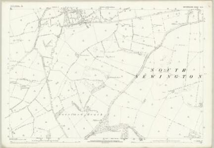Oxfordshire IX.14 (includes: Great Tew; South Newington; Swerford; Wigginton) - 25 Inch Map