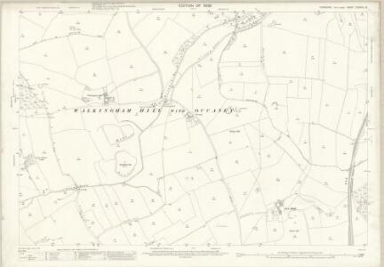 Yorkshire CXXXVII.16 (includes: Brearton; Copgrove; Farnham; Staveley; Walkingham Hill With Occaney) - 25 Inch Map