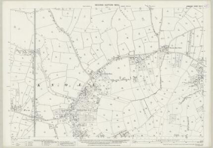 Somerset XXV.8 (includes: Brent Knoll; East Brent; Lympsham) - 25 Inch Map
