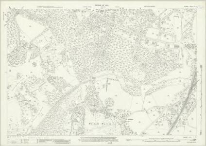 Surrey X.4 (includes: Egham) - 25 Inch Map