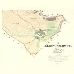 Skoczowalhotta - m2738-1-002 - Kaiserpflichtexemplar der Landkarten des stabilen Katasters