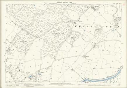Kent LXXX.3 (includes: Appledore; Kenardington) - 25 Inch Map
