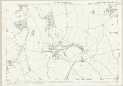 Shropshire XXXVII.3 (includes: Blymhill; Gnosall; Sheriff Hales; Woodcote) - 25 Inch Map