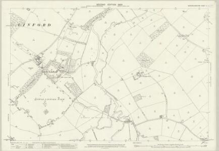 Buckinghamshire X.1 (includes: Gayhurst; Great Linford; Haversham cum Little Linford; Newport Pagnell) - 25 Inch Map