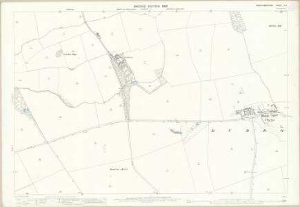 Northumberland (Old Series) X.2 (includes: Duddo; Grindon; Twizell) - 25 Inch Map