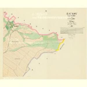 Basow - c0433-1-002 - Kaiserpflichtexemplar der Landkarten des stabilen Katasters