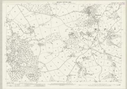 Devon CI.6 (includes: Bovey Tracey; Hennock) - 25 Inch Map