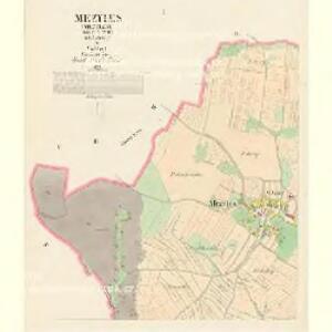 Mezyles (Mezylesy) - c4568-1-001 - Kaiserpflichtexemplar der Landkarten des stabilen Katasters
