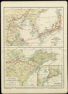 Die Länder im das Gelbe und Japanische MeerDas östliche Schan-Tung