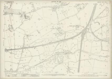 Berkshire XXXVII.6 (includes: Burghfield; Reading; Theale; Tilehurst) - 25 Inch Map