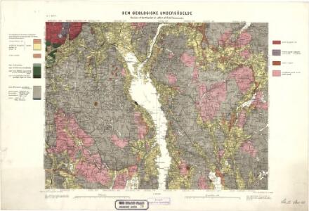 Geologiske kart 29: Den geologiske Undersøgelse, Fet