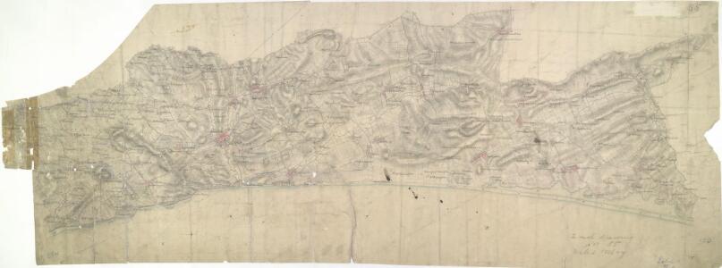 Dorset Bridport Harbour town plan & sea coast chart ADMIRALTY 1943 old map 