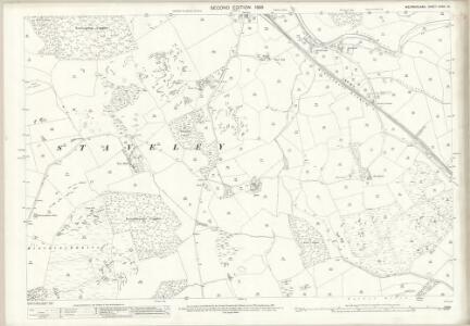 Westmorland XXXIII.10 (includes: Crook; Nether Staveley; Over Staveley) - 25 Inch Map