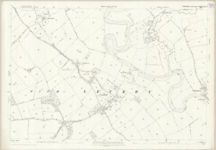 Yorkshire CXX.3 (includes: Cundall With Leckby; Eldmire With Crakehill; Fawdington) - 25 Inch Map