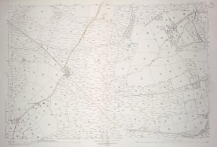 Devon XXVIII.11 (includes: Buckland Brewer; East Putford; Parkham; West Putford) - 25 Inch Map