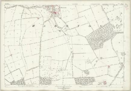 Leicestershire VIII.9 (includes: Belvoir; Croxton Kerrial; Denton) - 25 Inch Map