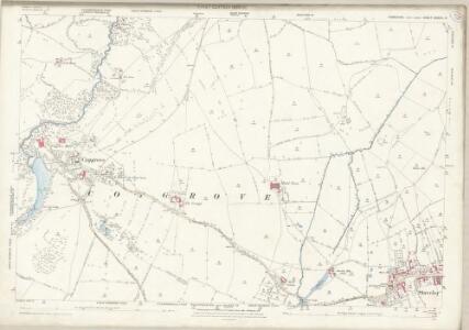 Yorkshire CXXXVII.12 (includes: Burton Leonard; Copgrove; Roecliffe; Staveley; Walkingham Hill With Occaney) - 25 Inch Map