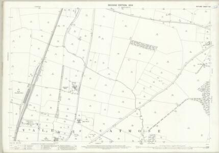 Rutland V.14 (includes: Barleythorpe; Burley; Langham; Oakham) - 25 Inch Map