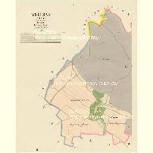 Wellhan (Lhán) - c3909-1-001 - Kaiserpflichtexemplar der Landkarten des stabilen Katasters